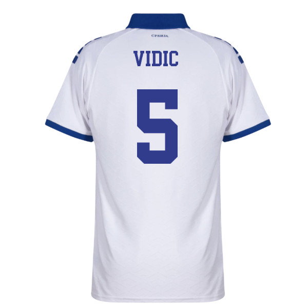 2025-2026 Serbia Away Shirt (Vidic 5)