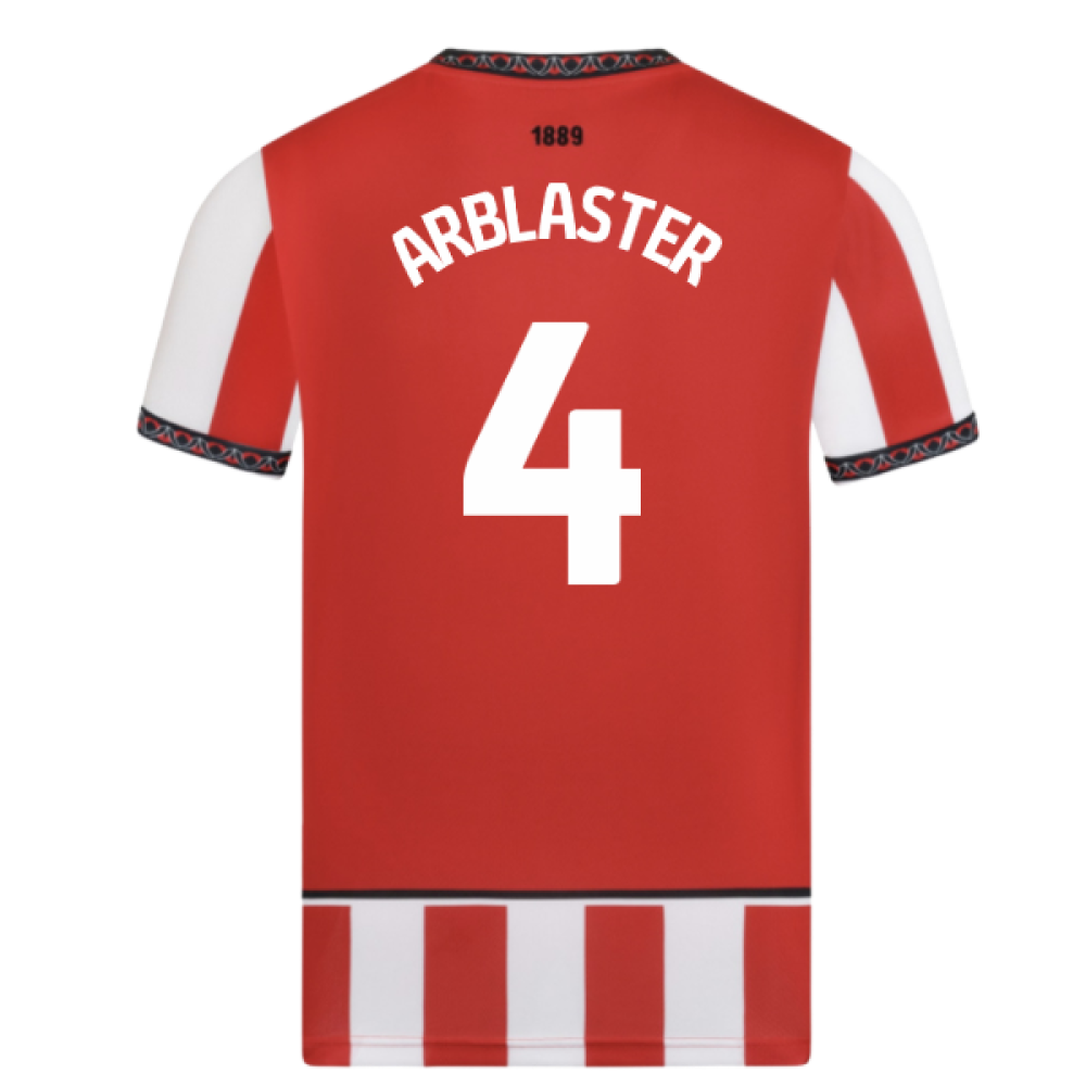 2025-2026 Sheffield United Home Shirt (Arblaster 4)