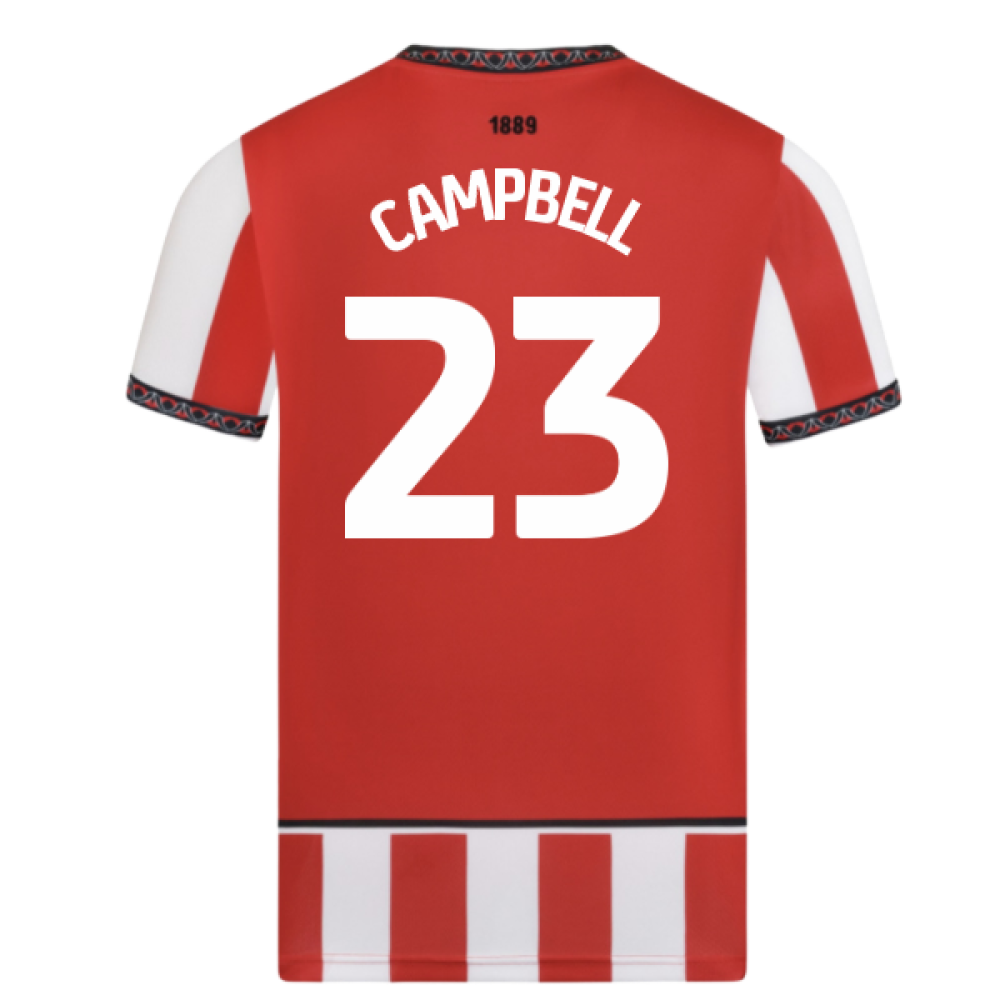 2025-2026 Sheffield United Home Shirt (Campbell 23)