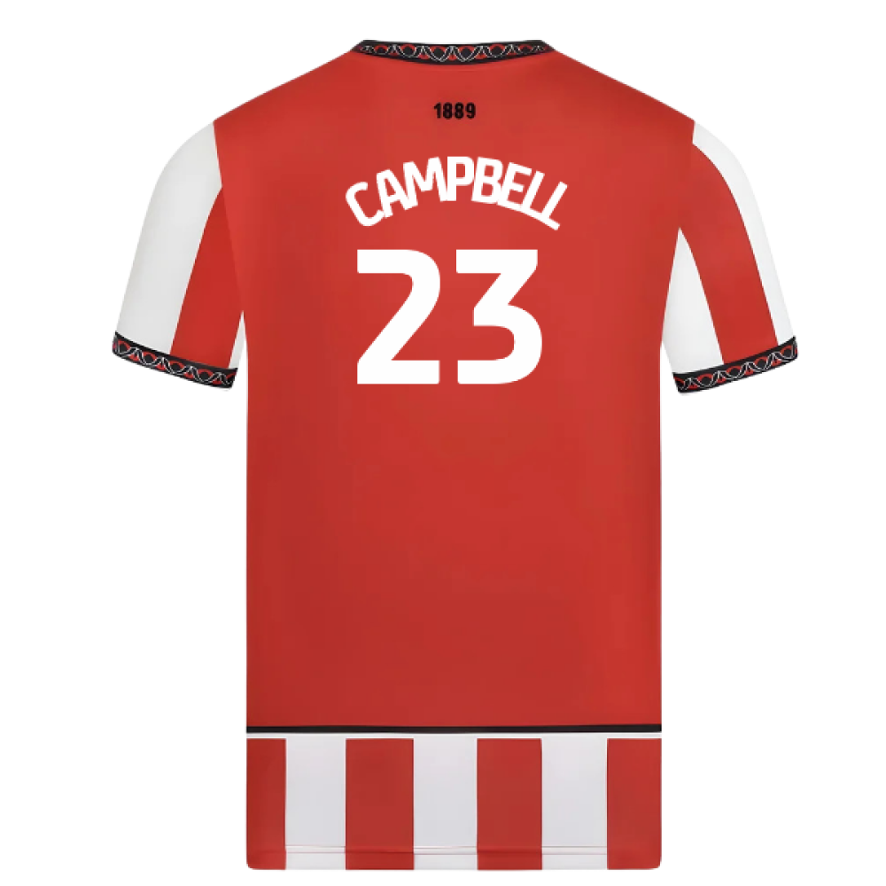 2025-2026 Sheffield United Home Shirt (Campbell 23)