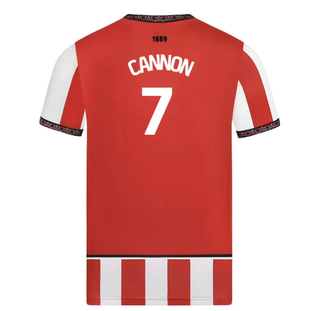 2025-2026 Sheffield United Home Shirt (Cannon 7)