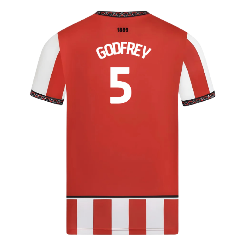 2025-2026 Sheffield United Home Shirt (Godfrey 5)