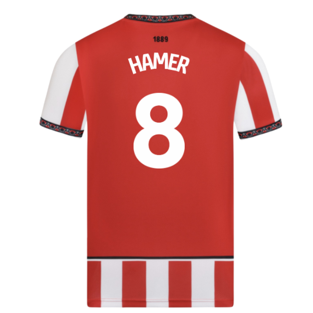 2025-2026 Sheffield United Home Shirt (Hamer 8)