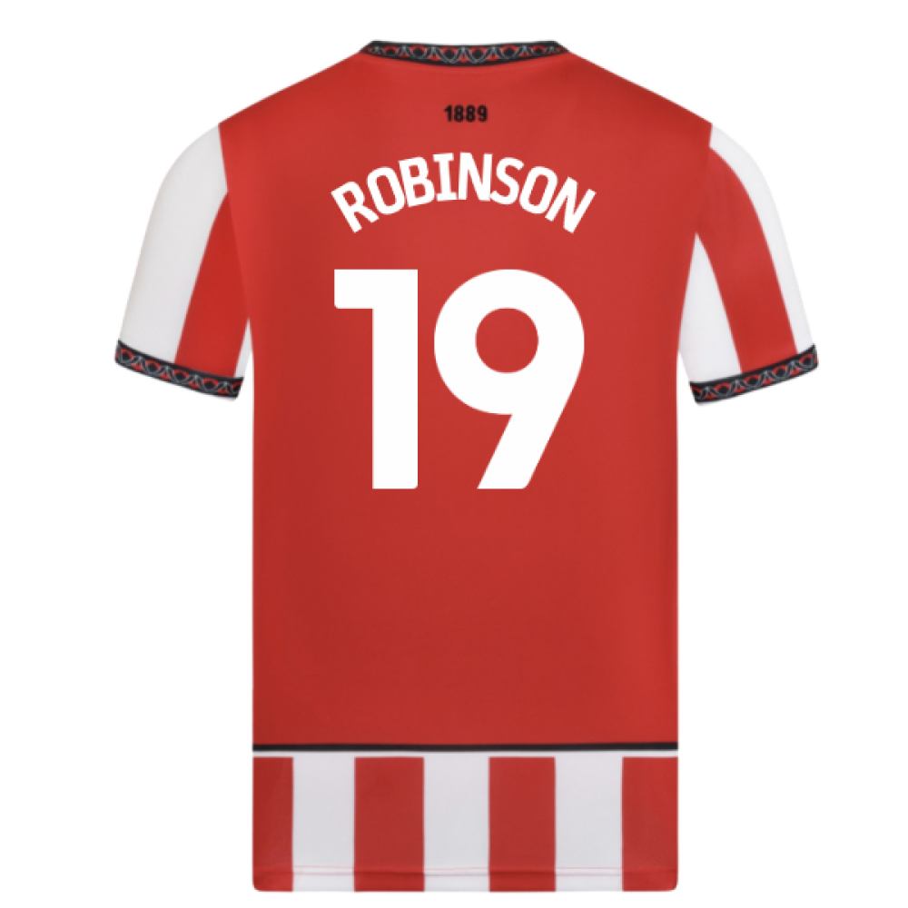2025-2026 Sheffield United Home Shirt (Robinson 19)