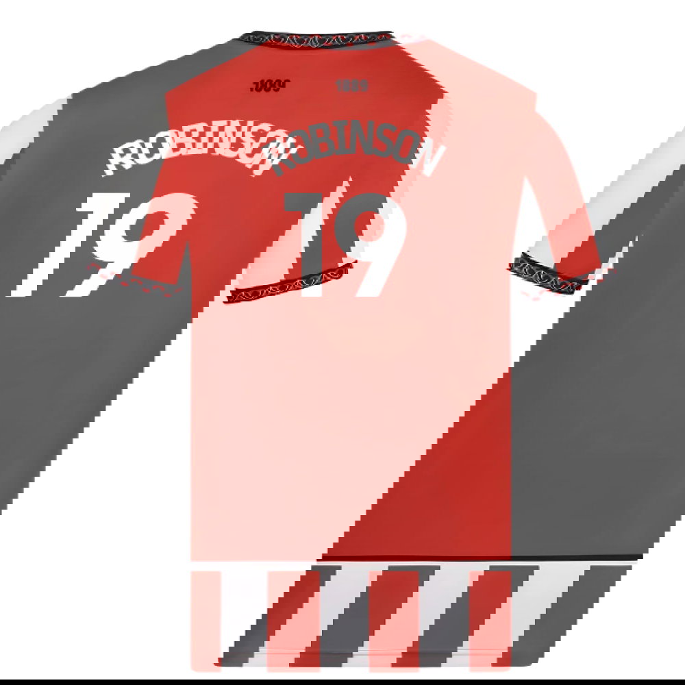 2025-2026 Sheffield United Home Shirt (Robinson 19)