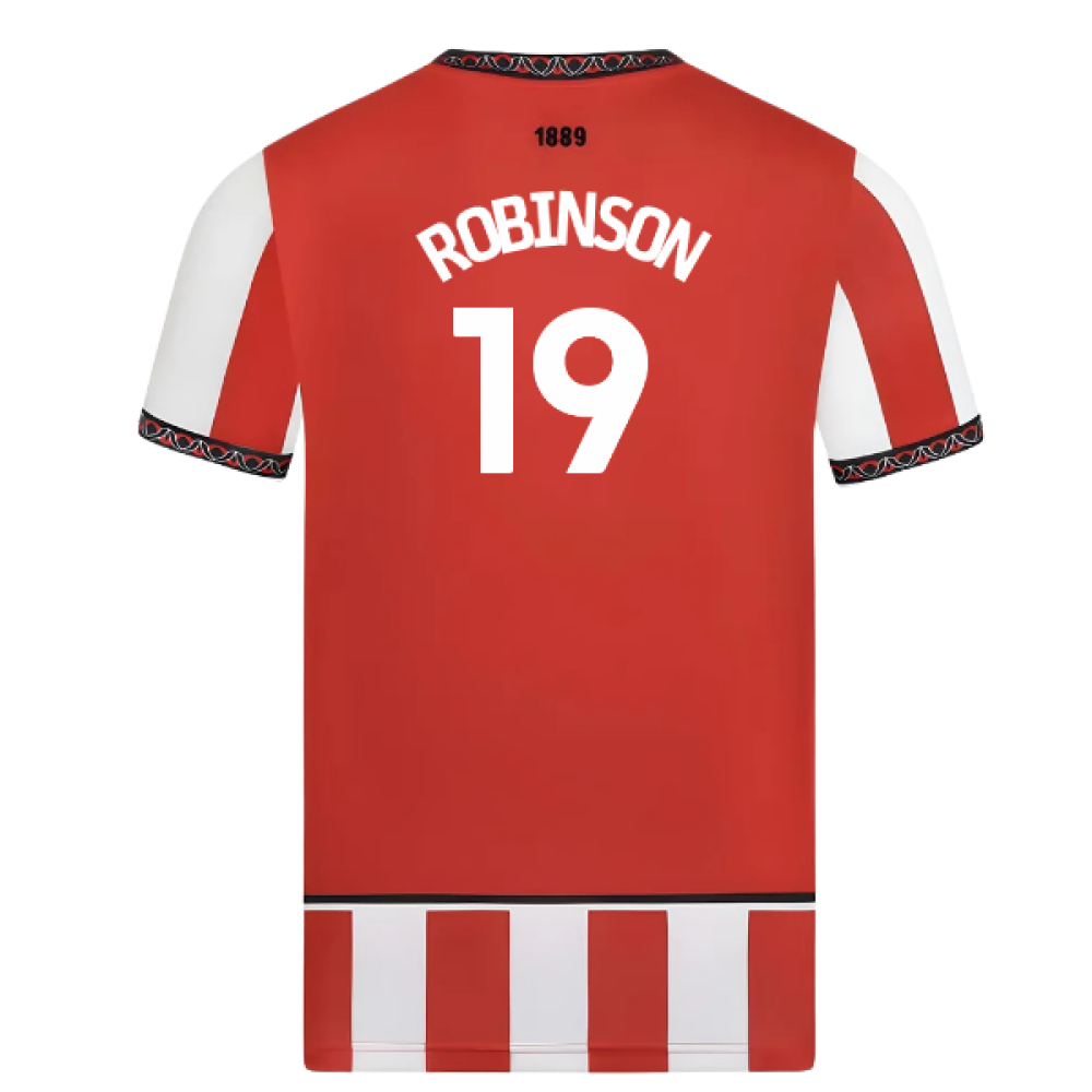 2025-2026 Sheffield United Home Shirt (Robinson 19)