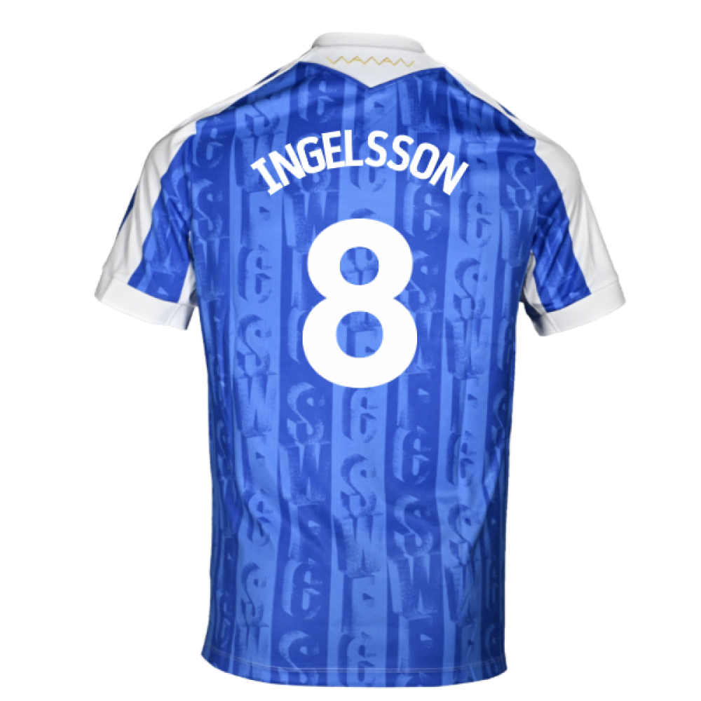 2025-2026 Sheffield Wednesday Home Shirt (Ingelsson 8)