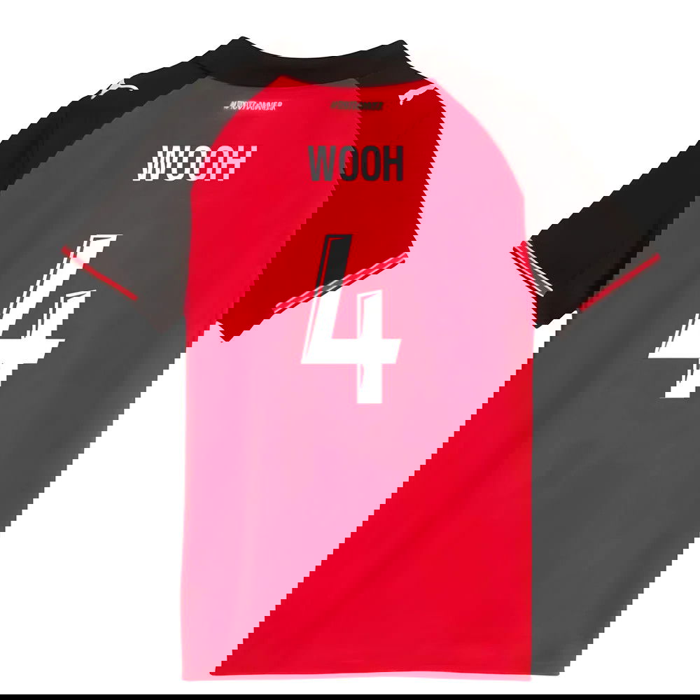 2025-2026 Stade Rennais Home Shirt (Kids) (Wooh 4)