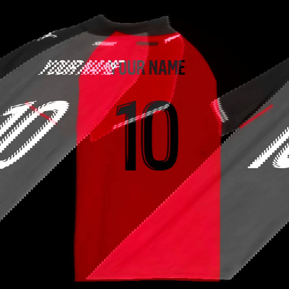 2025-2026 Stade Rennais Home Shirt (Kids) (Your Name)