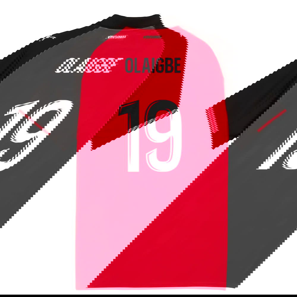 2025-2026 Stade Rennais Home Shirt (Olaigbe 19)