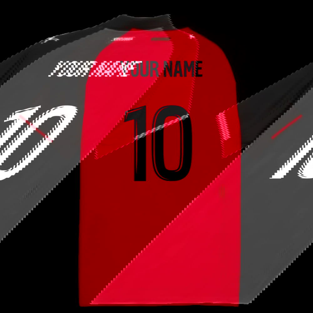 2025-2026 Stade Rennais Home Shirt (Your Name)