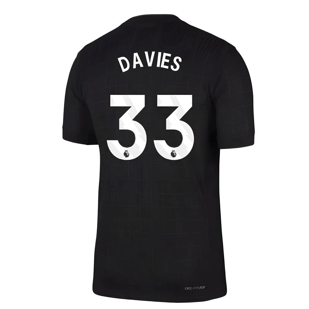 2025-2026 Tottenham Authentic Away Shirt (Davies 33)