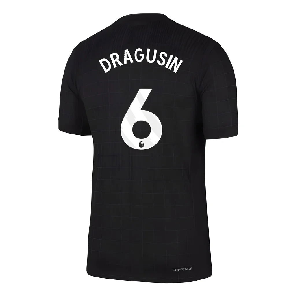 2025-2026 Tottenham Authentic Away Shirt (Dragusin 6)
