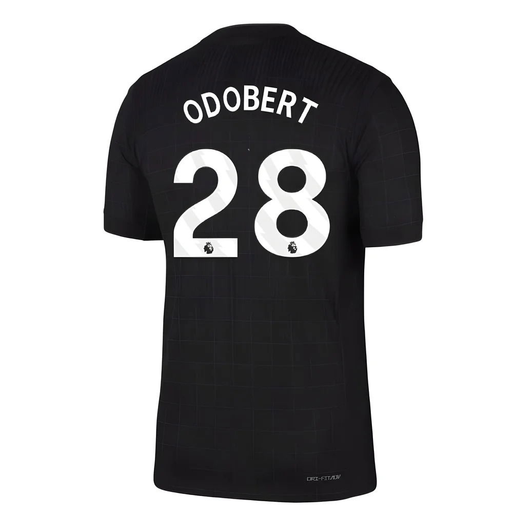 2025-2026 Tottenham Authentic Away Shirt (Odobert 28)