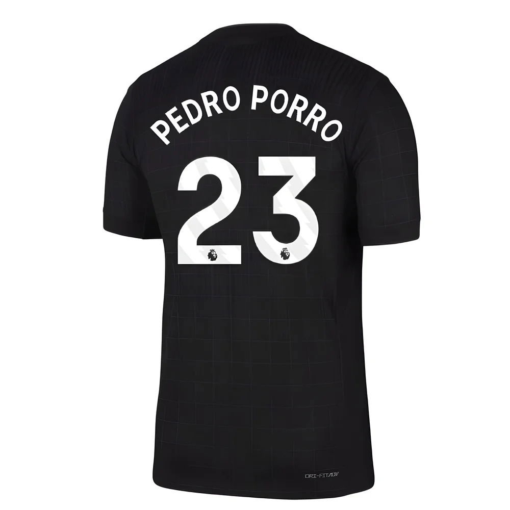 2025-2026 Tottenham Authentic Away Shirt (Pedro Porro 23)