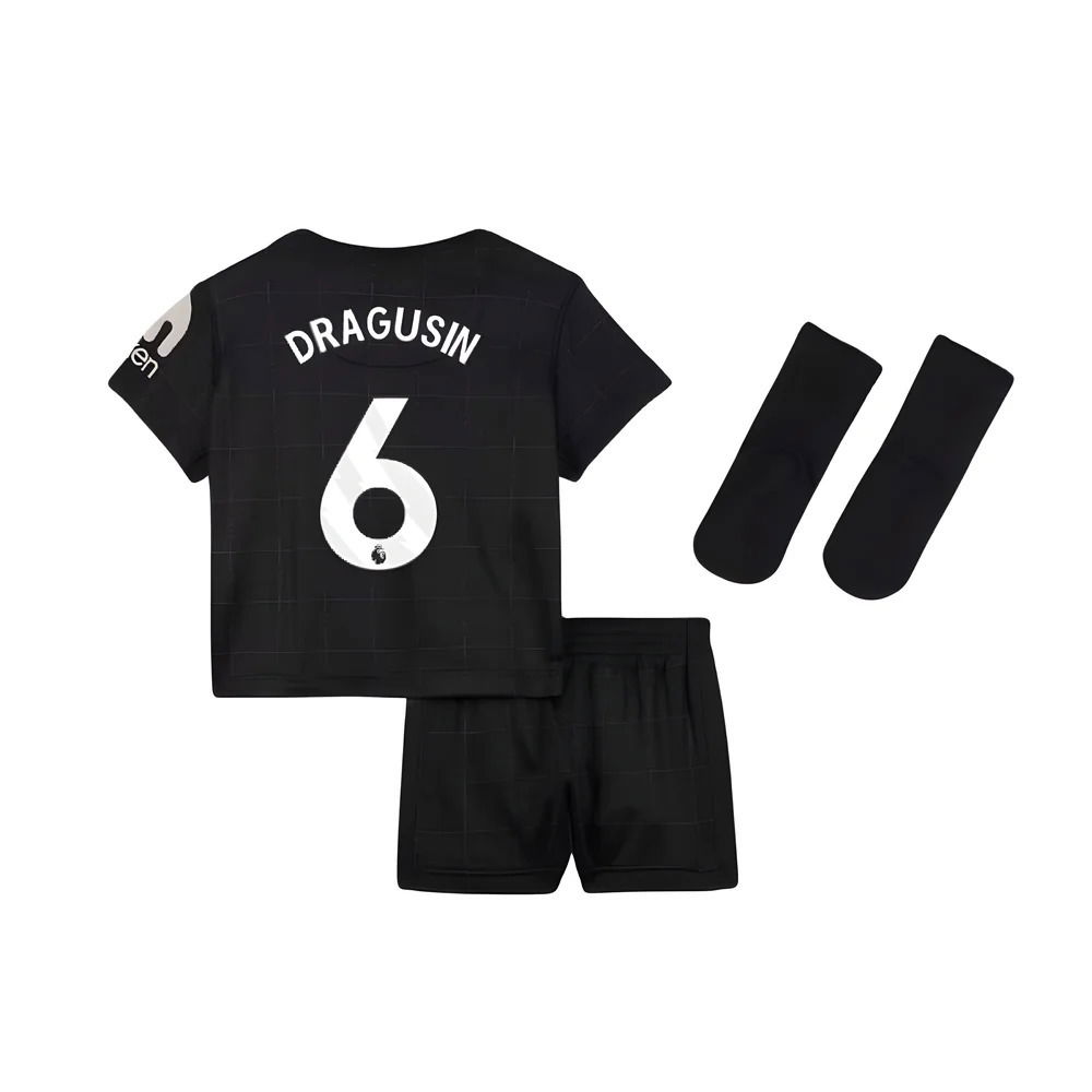 2025-2026 Tottenham Away Baby Kit (Dragusin 6)