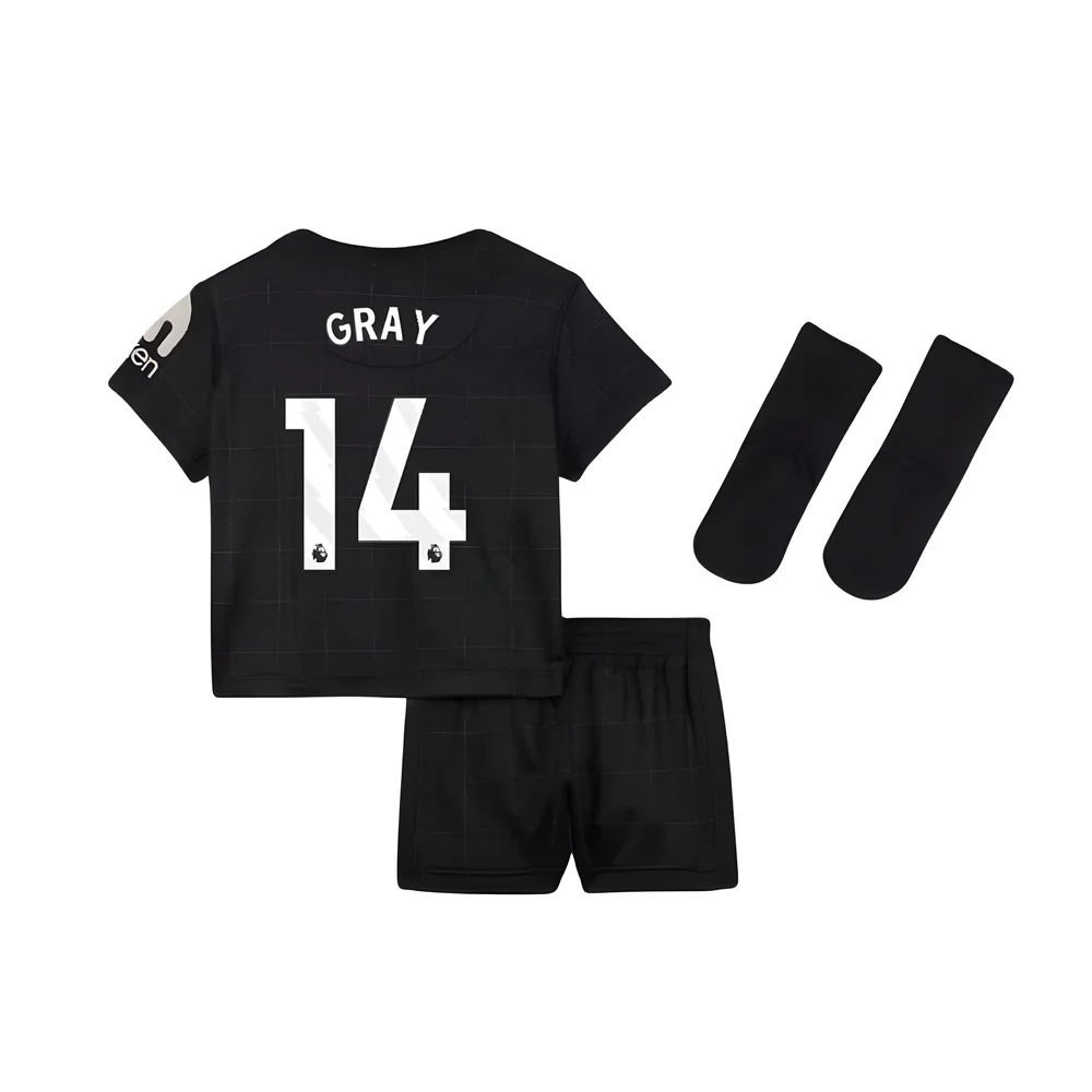 2025-2026 Tottenham Away Baby Kit (Gray 14)