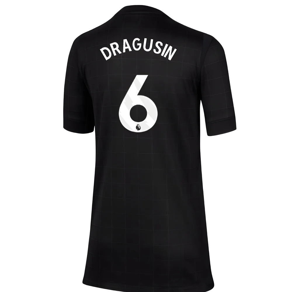2025-2026 Tottenham Away Shirt (Kids) (Dragusin 6)