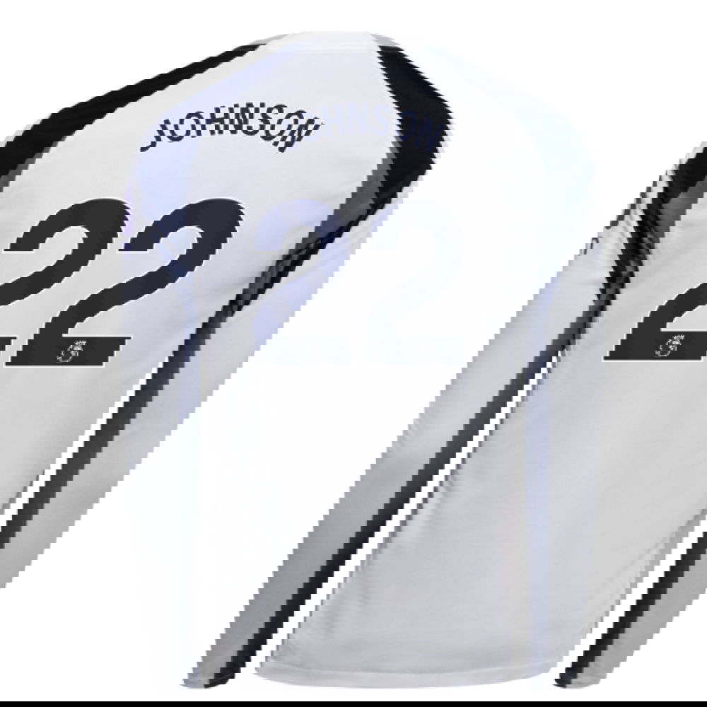 2025-2026 Tottenham Long Sleeve Home Shirt (Johnson 22)