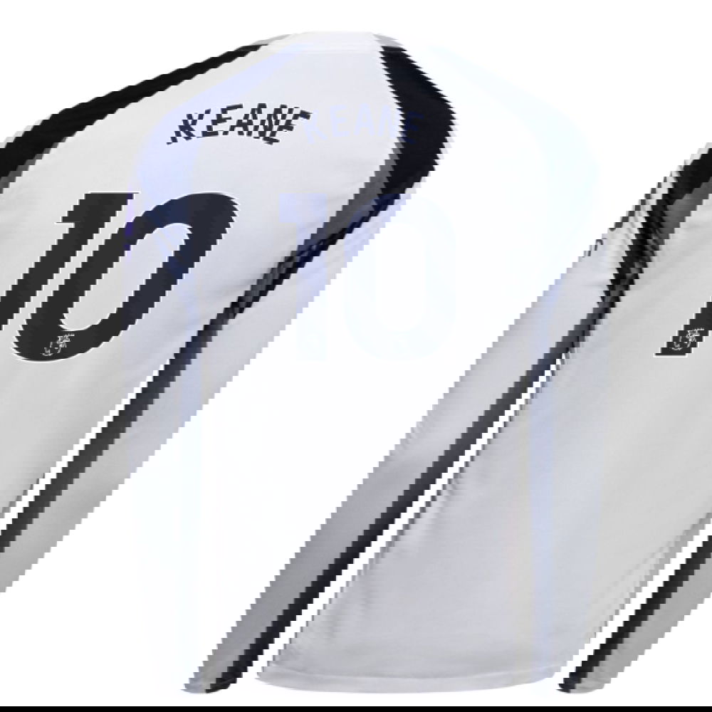 2025-2026 Tottenham Long Sleeve Home Shirt (Keane 10)