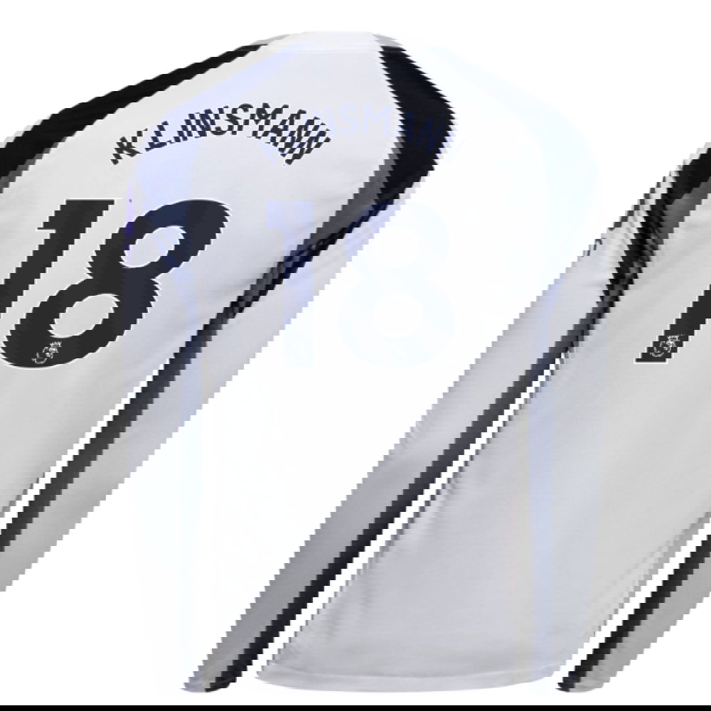 2025-2026 Tottenham Long Sleeve Home Shirt (Klinsmann 18)