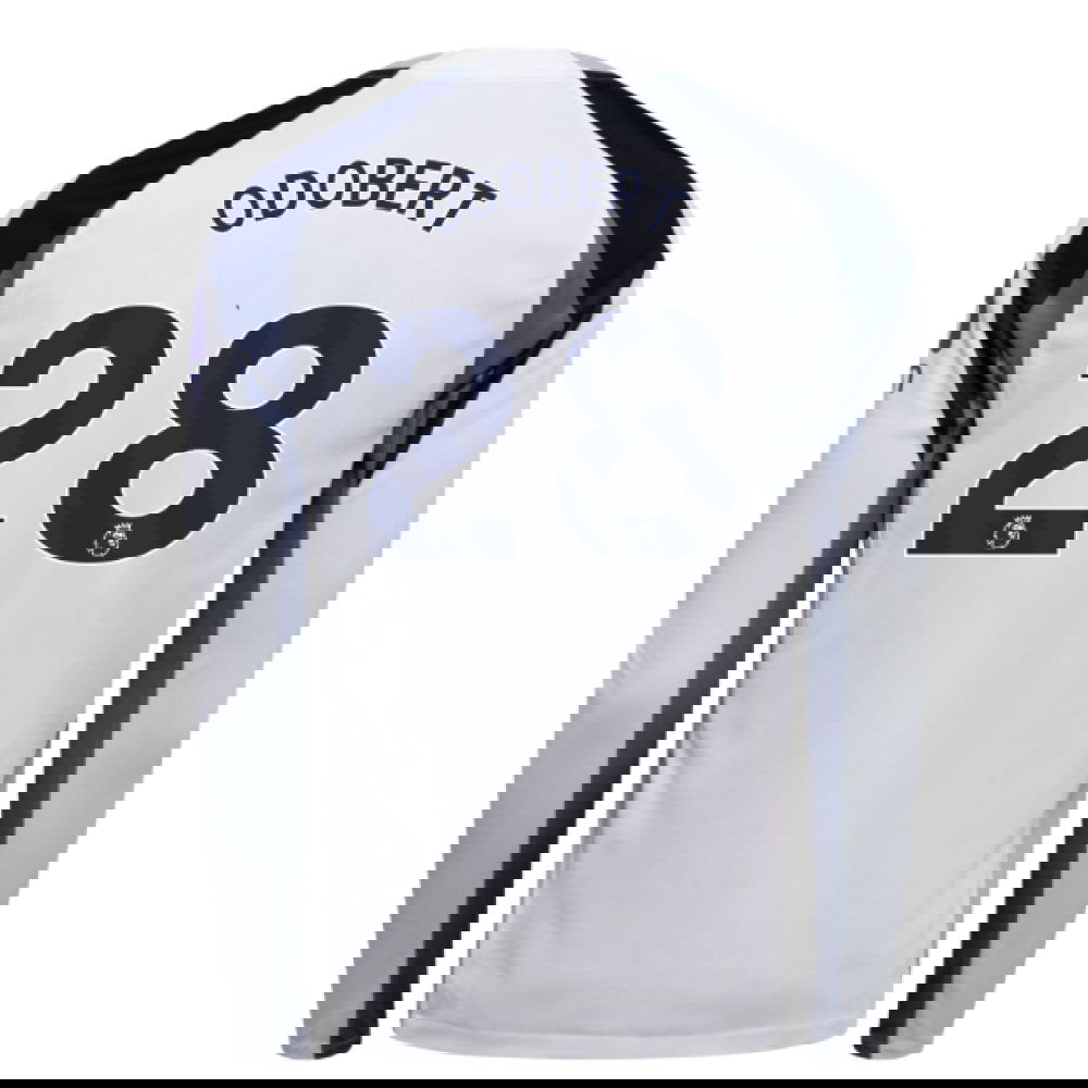 2025-2026 Tottenham Long Sleeve Home Shirt (Odobert 28)