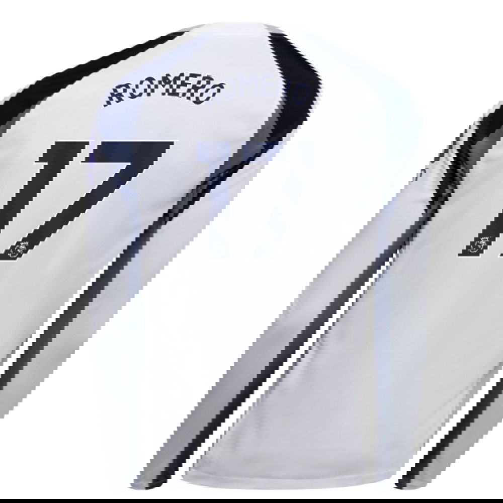 2025-2026 Tottenham Long Sleeve Home Shirt (Romero 17)