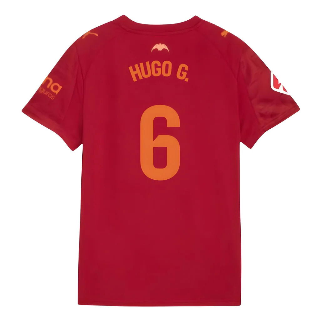 2025-2026 Valencia Away Shirt (Hugo G. 6)