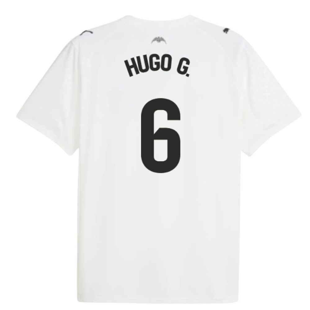 2025-2026 Valencia Home Shirt (Hugo G. 6)