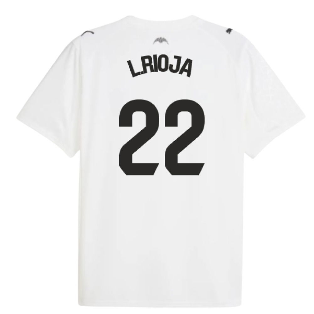 2025-2026 Valencia Home Shirt (L.Rioja 22)