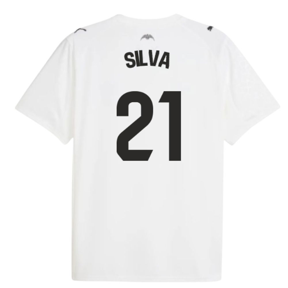 2025-2026 Valencia Home Shirt (Silva 21)
