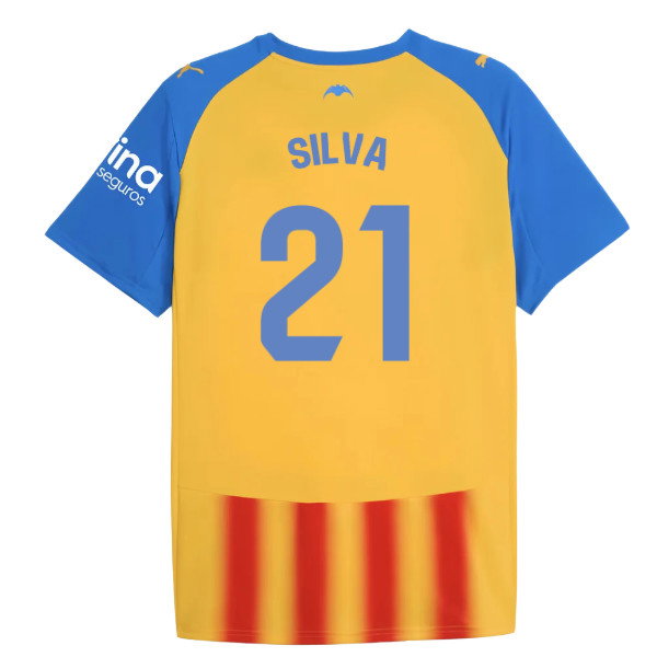 2025-2026 Valencia Third Shirt (Silva 21)