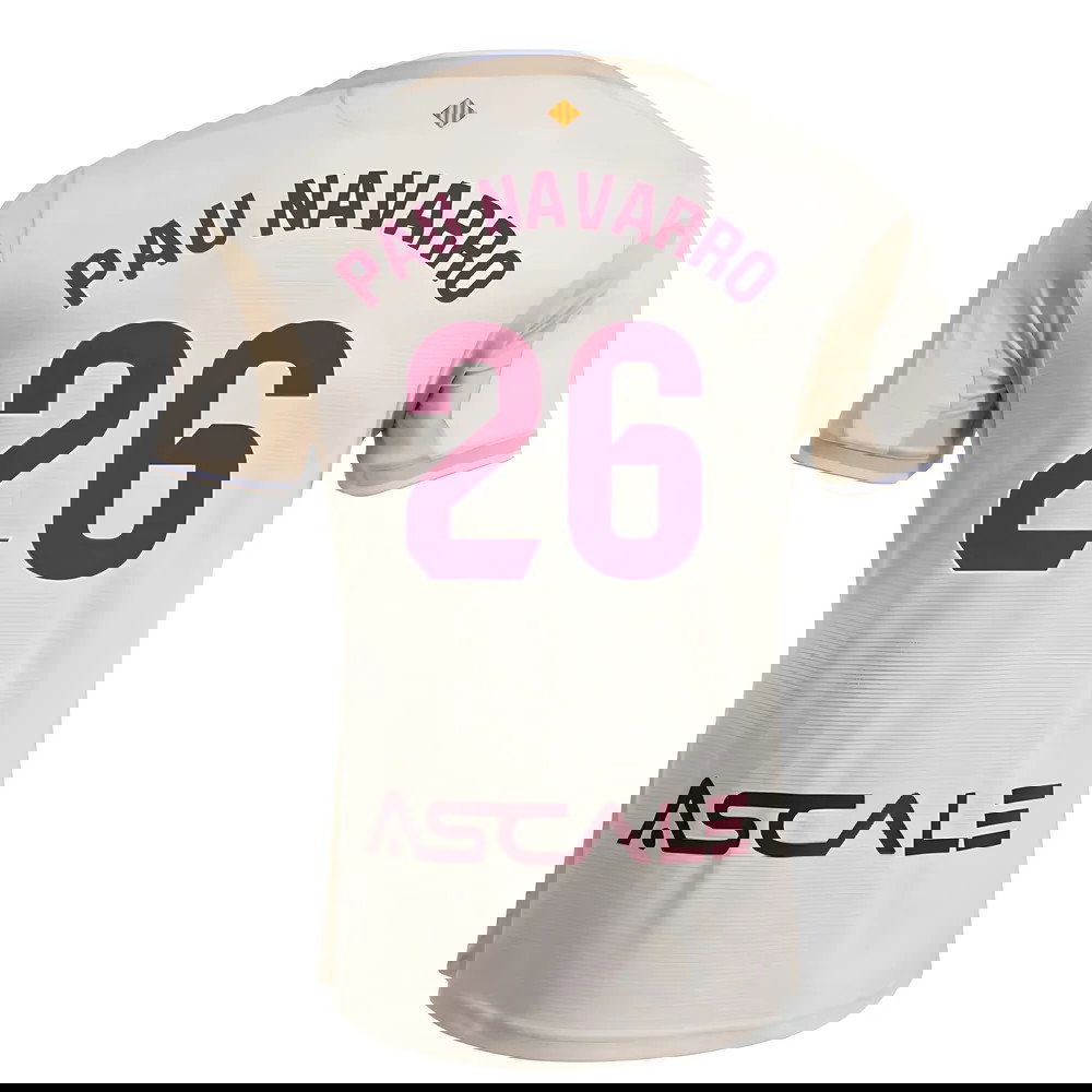 2025-2026 Villarreal Away Shirt (Pau Navarro 26)