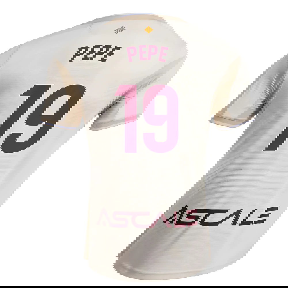 2025-2026 Villarreal Away Shirt (Pepe 19)