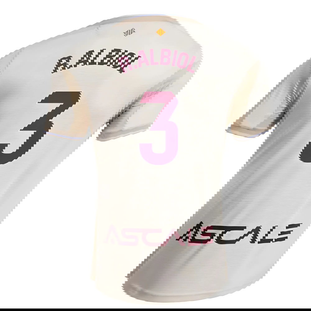 2025-2026 Villarreal Away Shirt (R.Albiol 3)