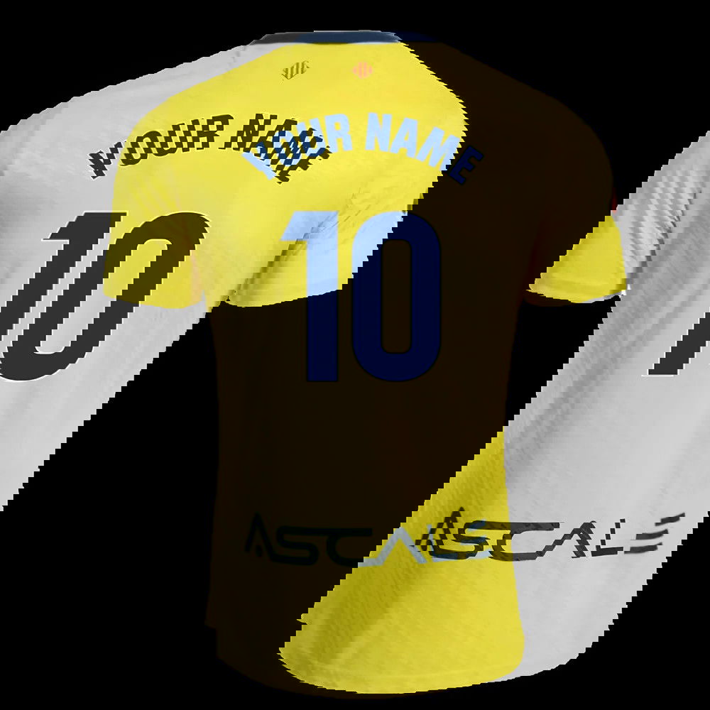 2025-2026 Villarreal Home Shirt (Your Name)