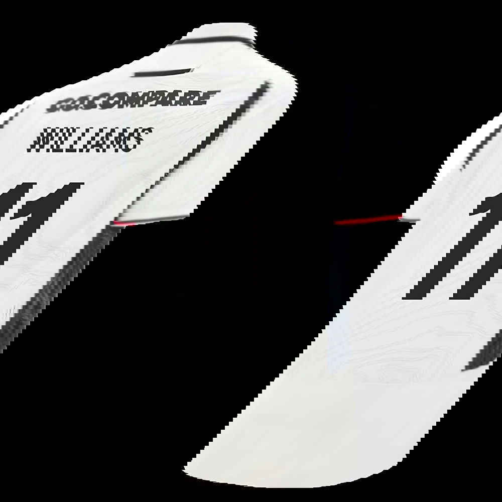 2025-2026 Wales Away Replica Rugby Shirt (Williams 11)