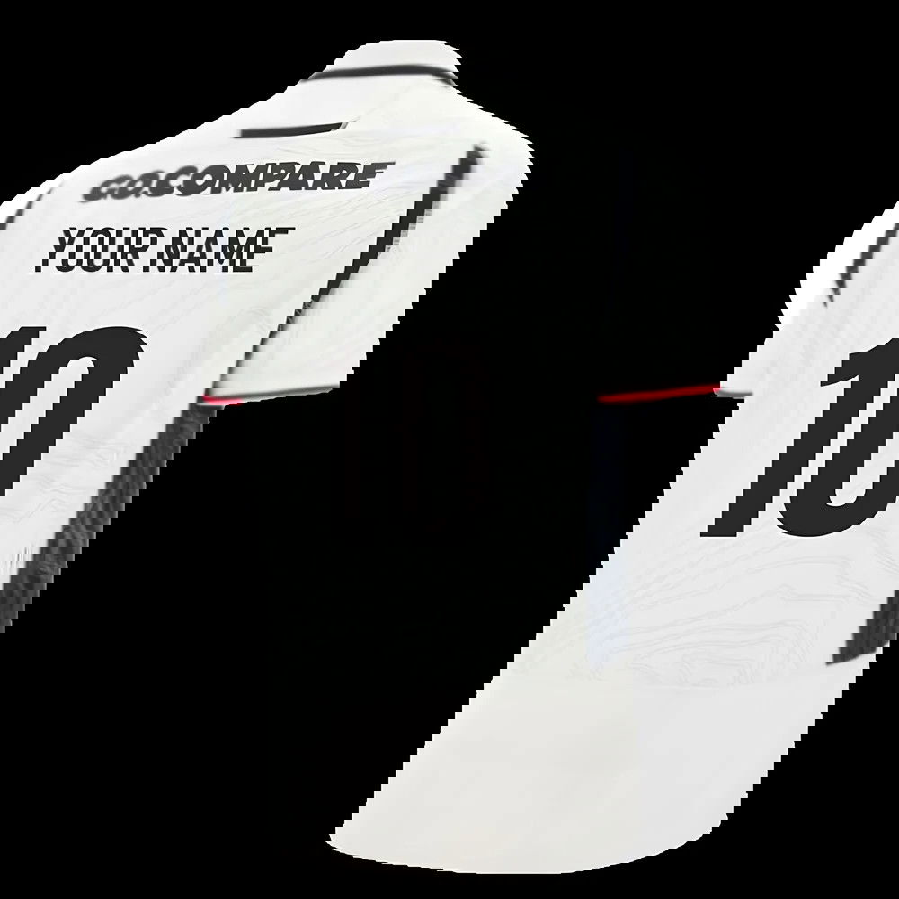 2025-2026 Wales Away Replica Rugby Shirt (Your Name)