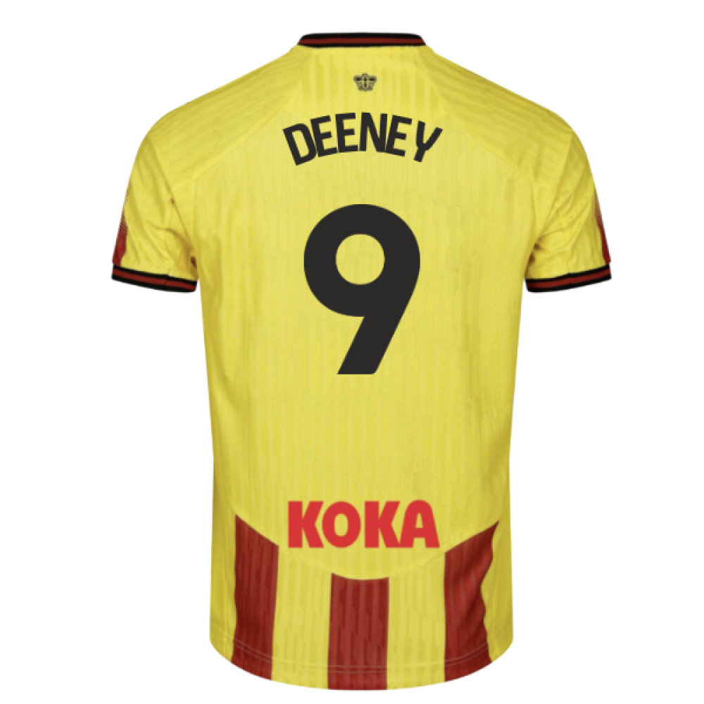 2025-2026 Watford Home Shirt (Deeney 9)