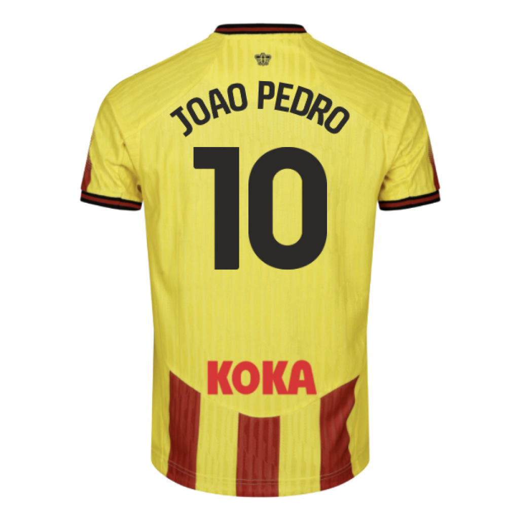 2025-2026 Watford Home Shirt (Joao Pedro 10)
