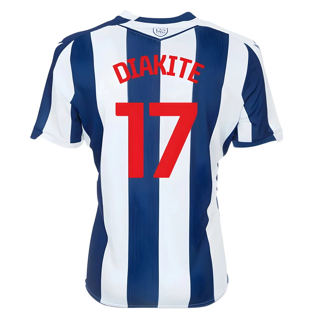 2025-2026 West Brom WBA Home Shirt (Diakite 17)