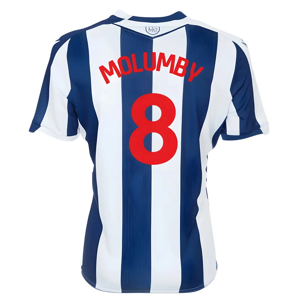 2025-2026 West Brom WBA Home Shirt (Molumby 8)
