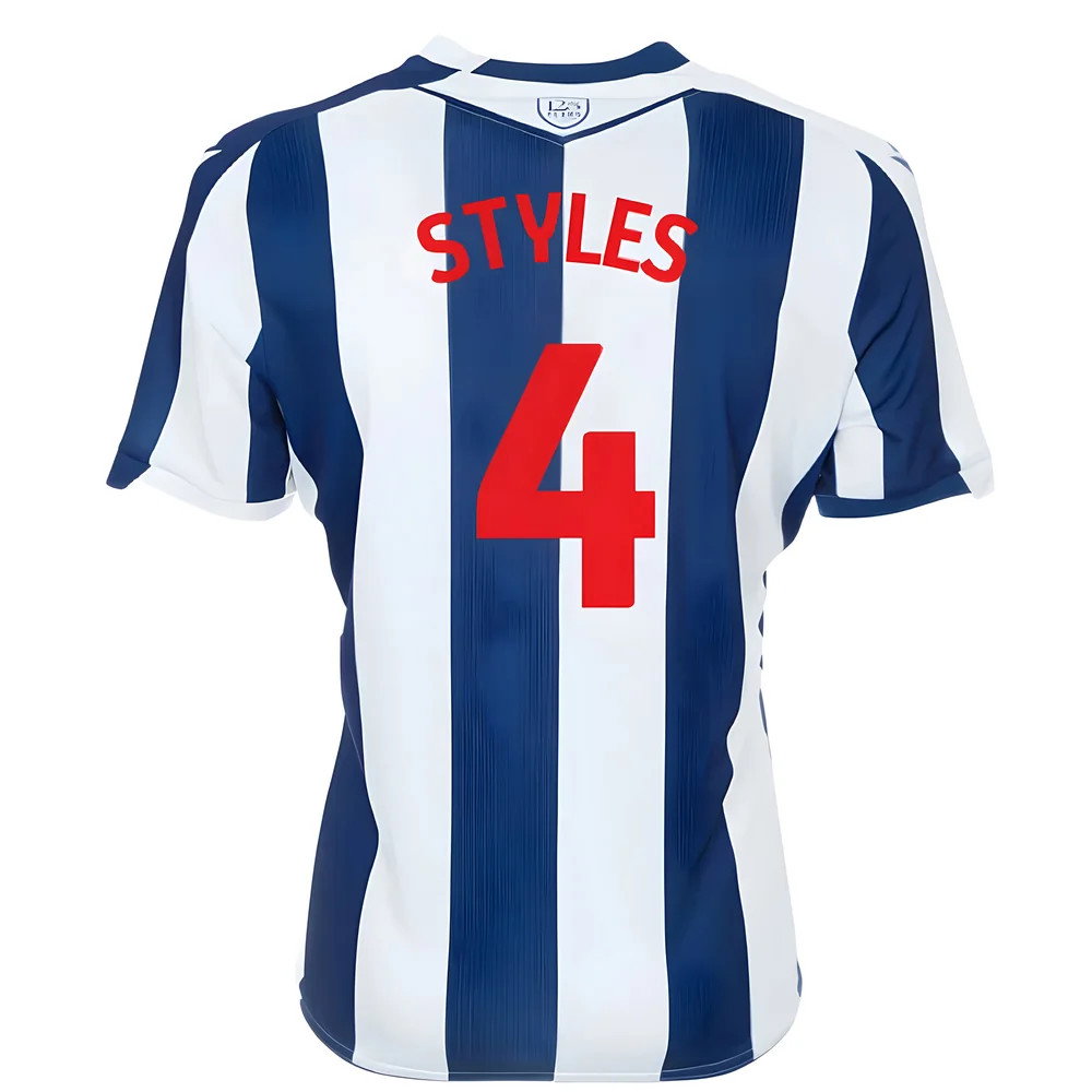 2025-2026 West Brom WBA Home Shirt (Styles 4)