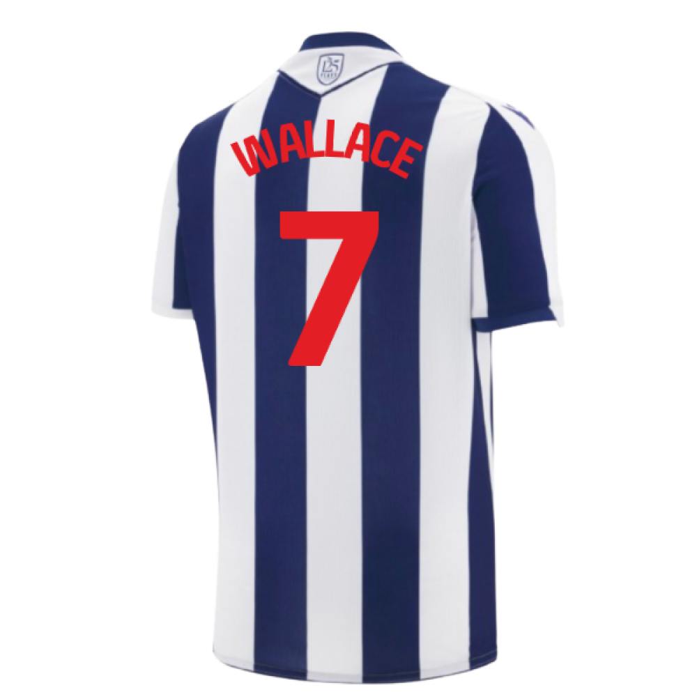 2025-2026 West Bromwich Albion WBA Home Shirt (Wallace 7)