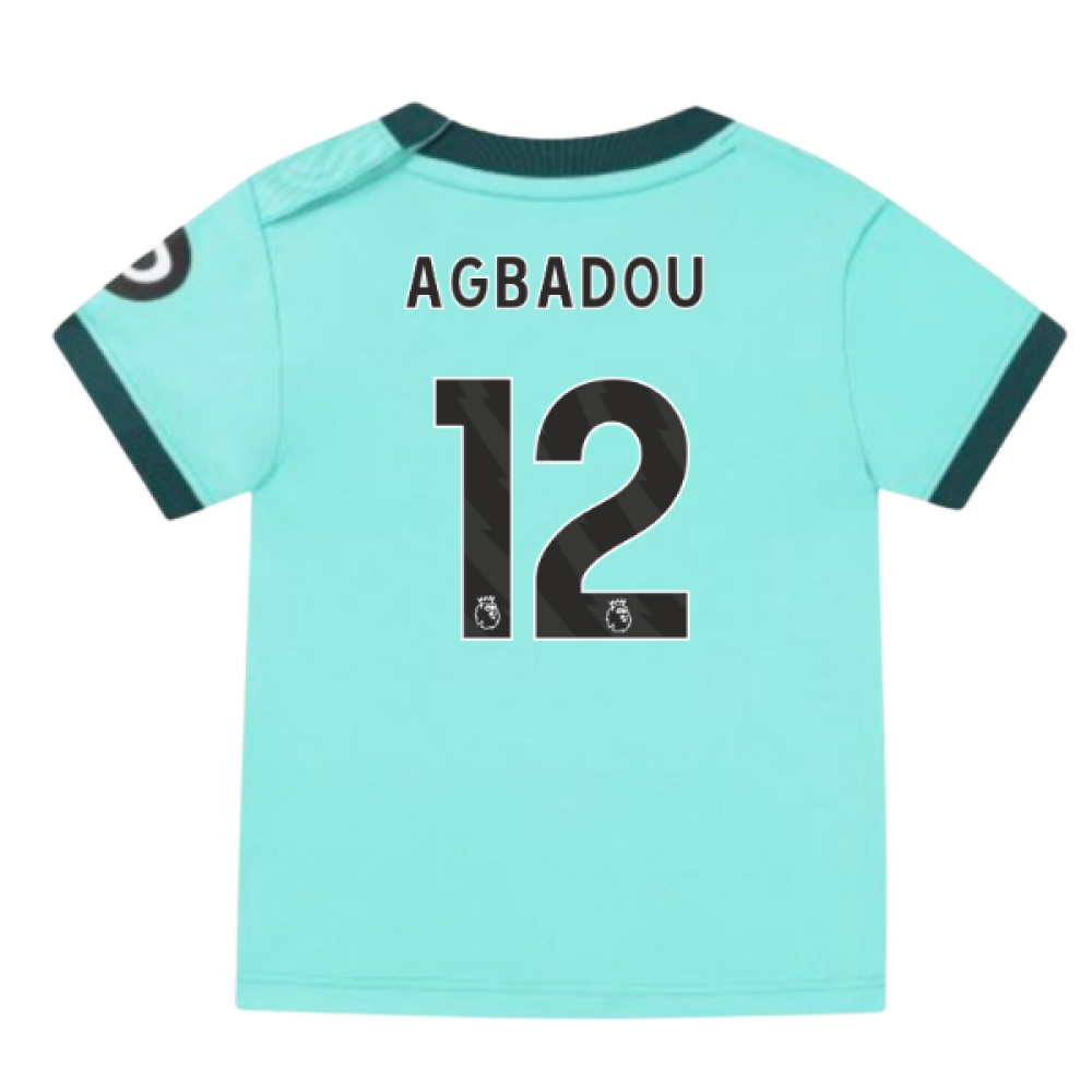 2025-2026 Wolves Away Baby Kit (Agbadou 12)