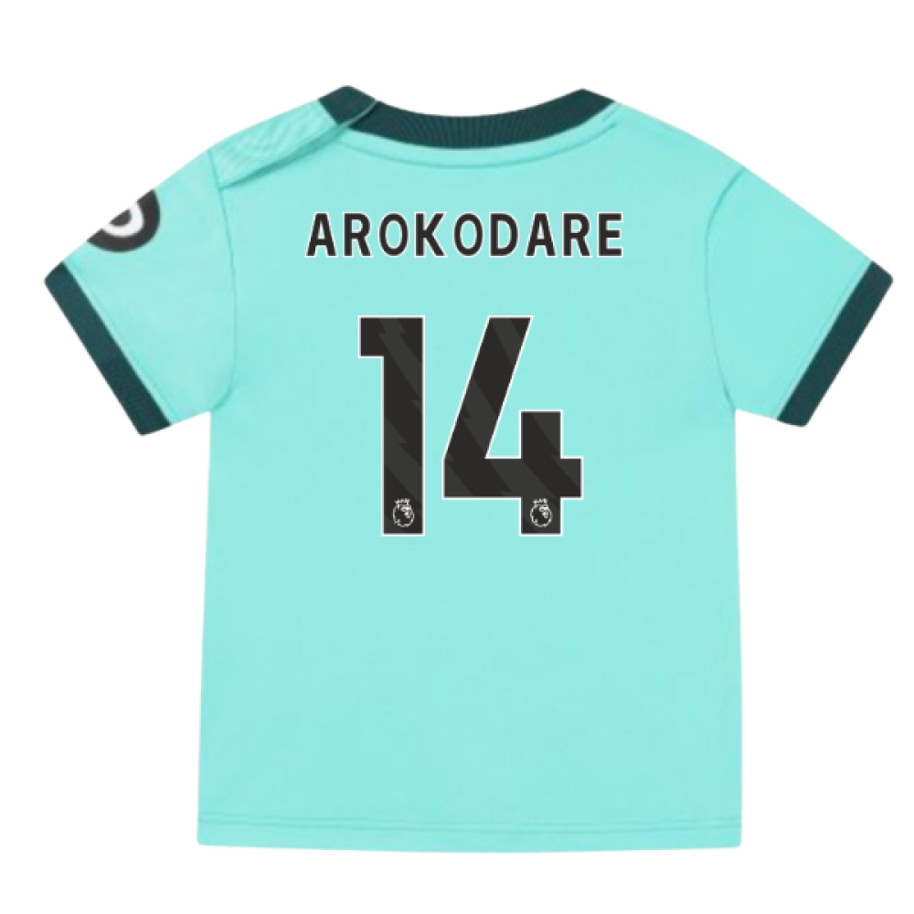 2025-2026 Wolves Away Baby Kit (Arokodare 14)