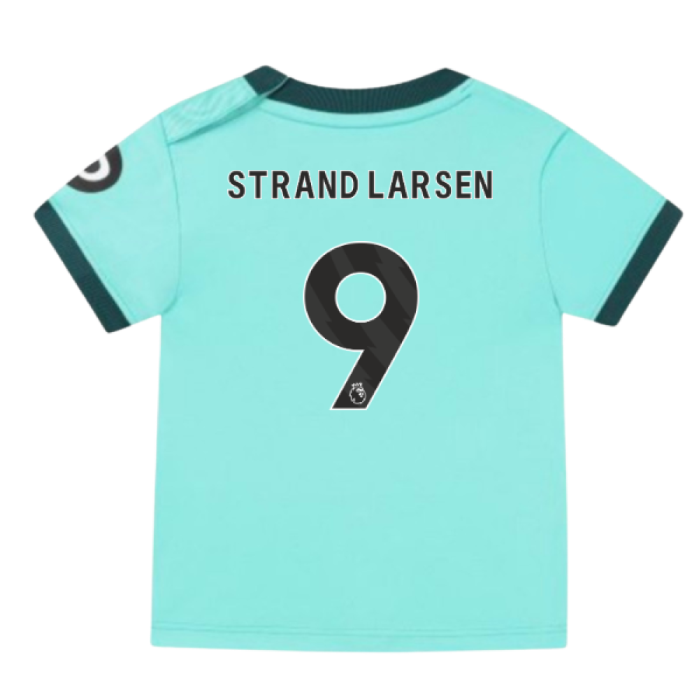 2025-2026 Wolves Away Baby Kit (Strand Larsen 9)