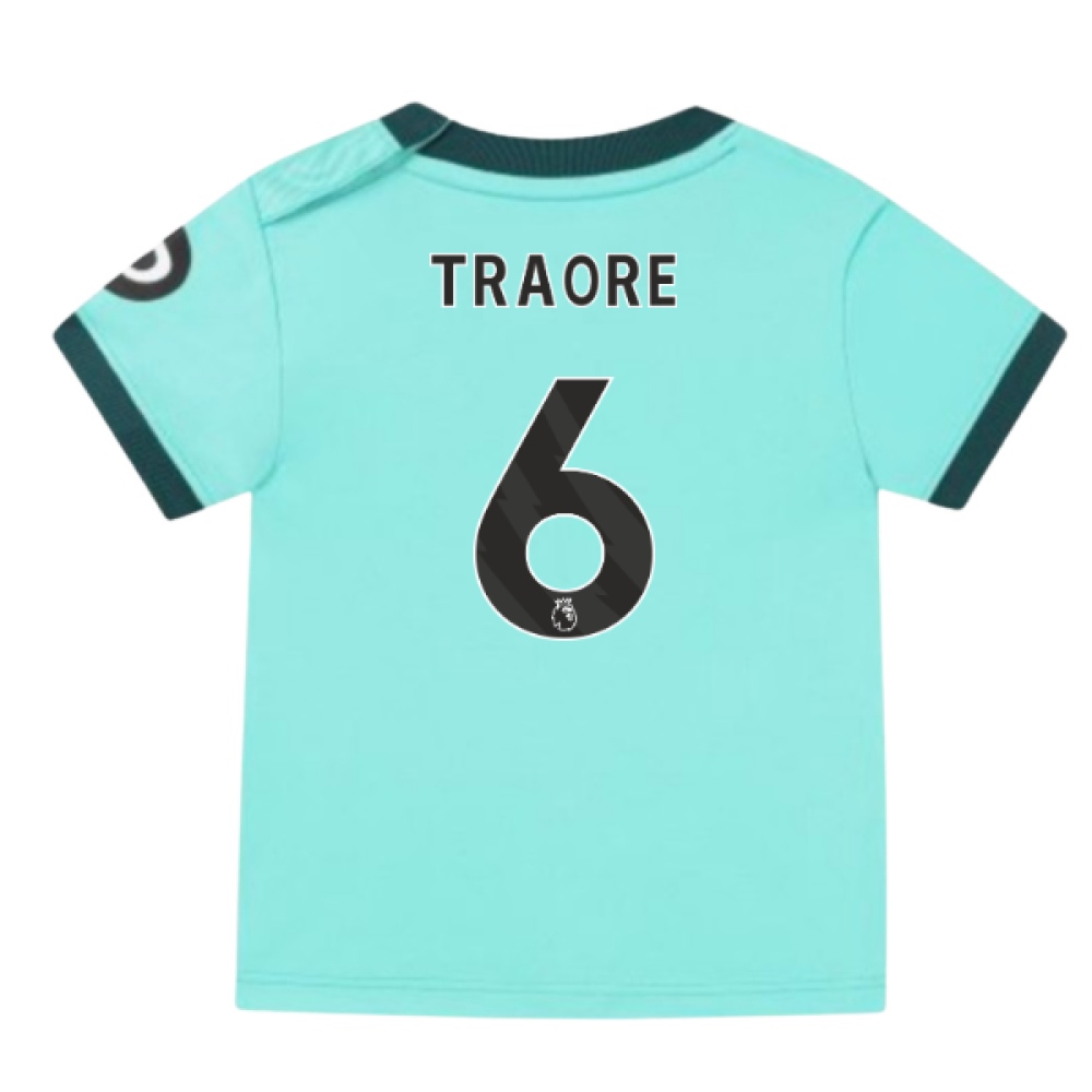 2025-2026 Wolves Away Baby Kit (Traore 6)