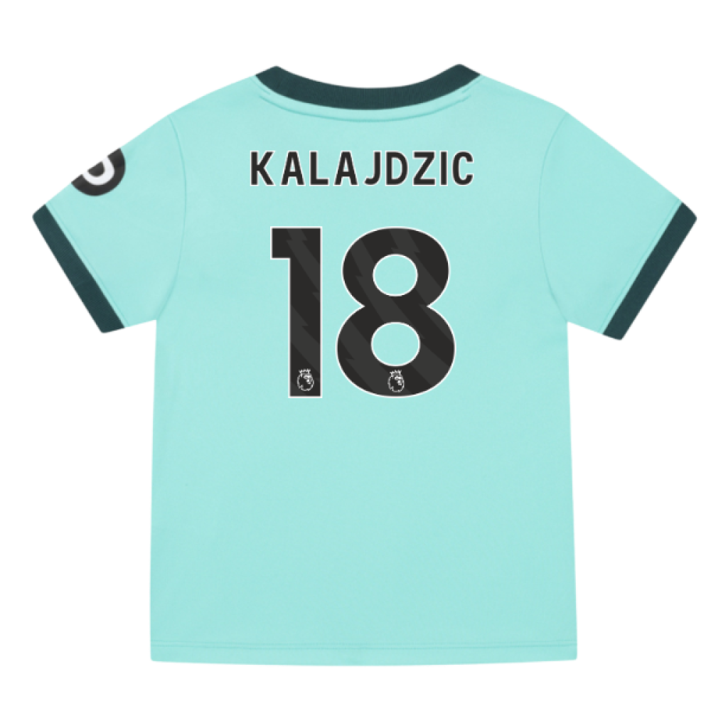 2025-2026 Wolves Away Infant Kit (Kalajdzic 18)