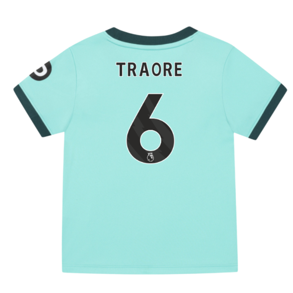 2025-2026 Wolves Away Infant Kit (Traore 6)